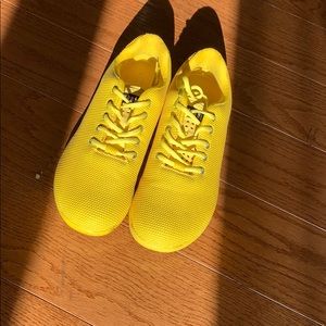 Yellow no bull men’s running shoes